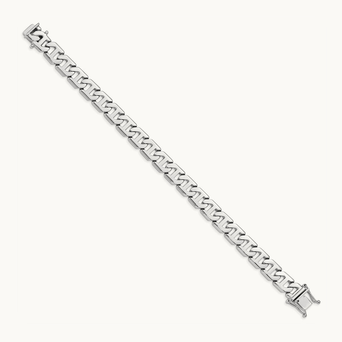 Hand-polished Fancy Link Bracelet — photo set