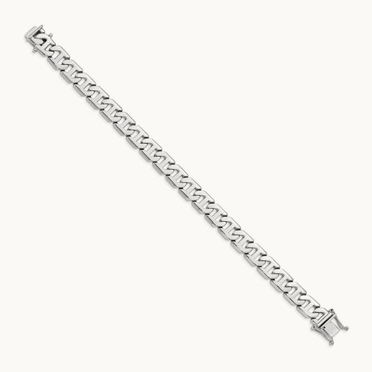 Hand-polished Fancy Link Bracelet — photo set