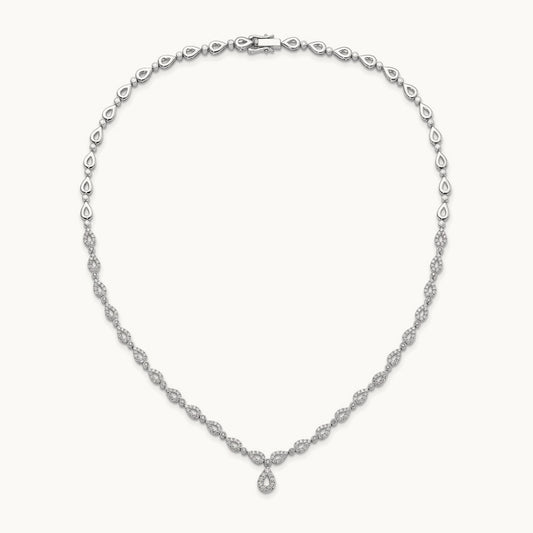 Teardrop Necklace, 2.75 ct tw Lab-Grown Diamond