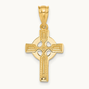 Celtic Cross Pendant, 14K
