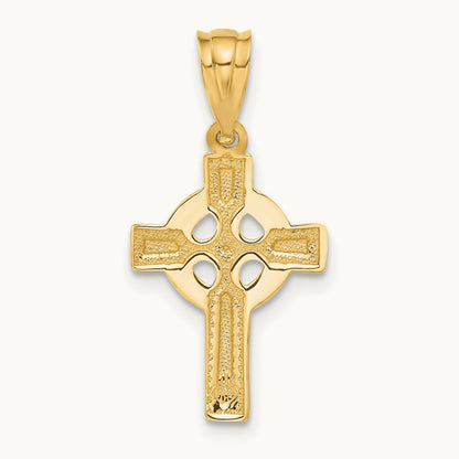Celtic Cross Pendant, 14K