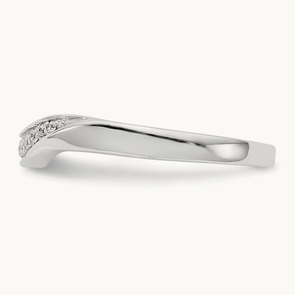 Diamond Band, 14K White Gold