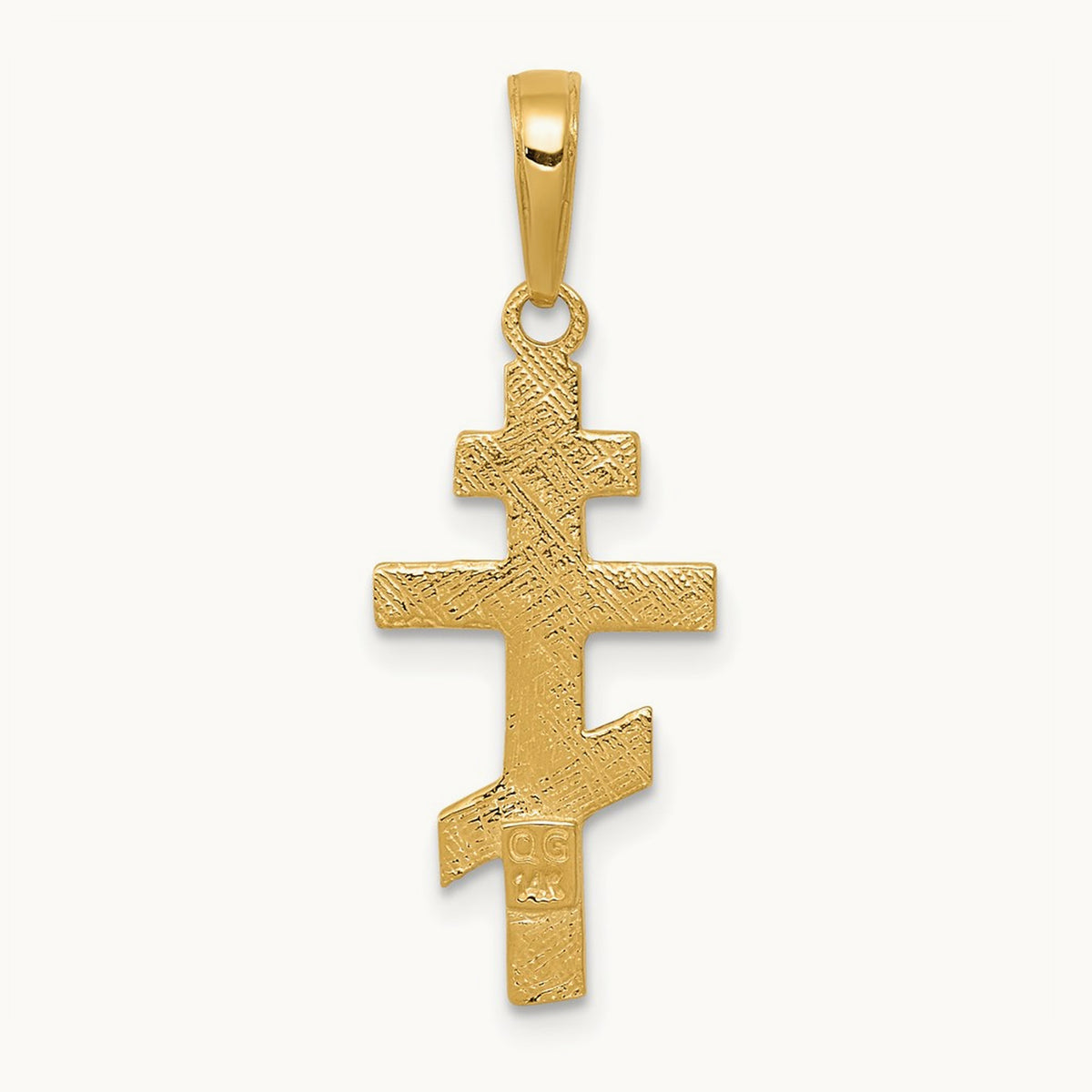 Eastern Orthodox Cross Pendant — photo set