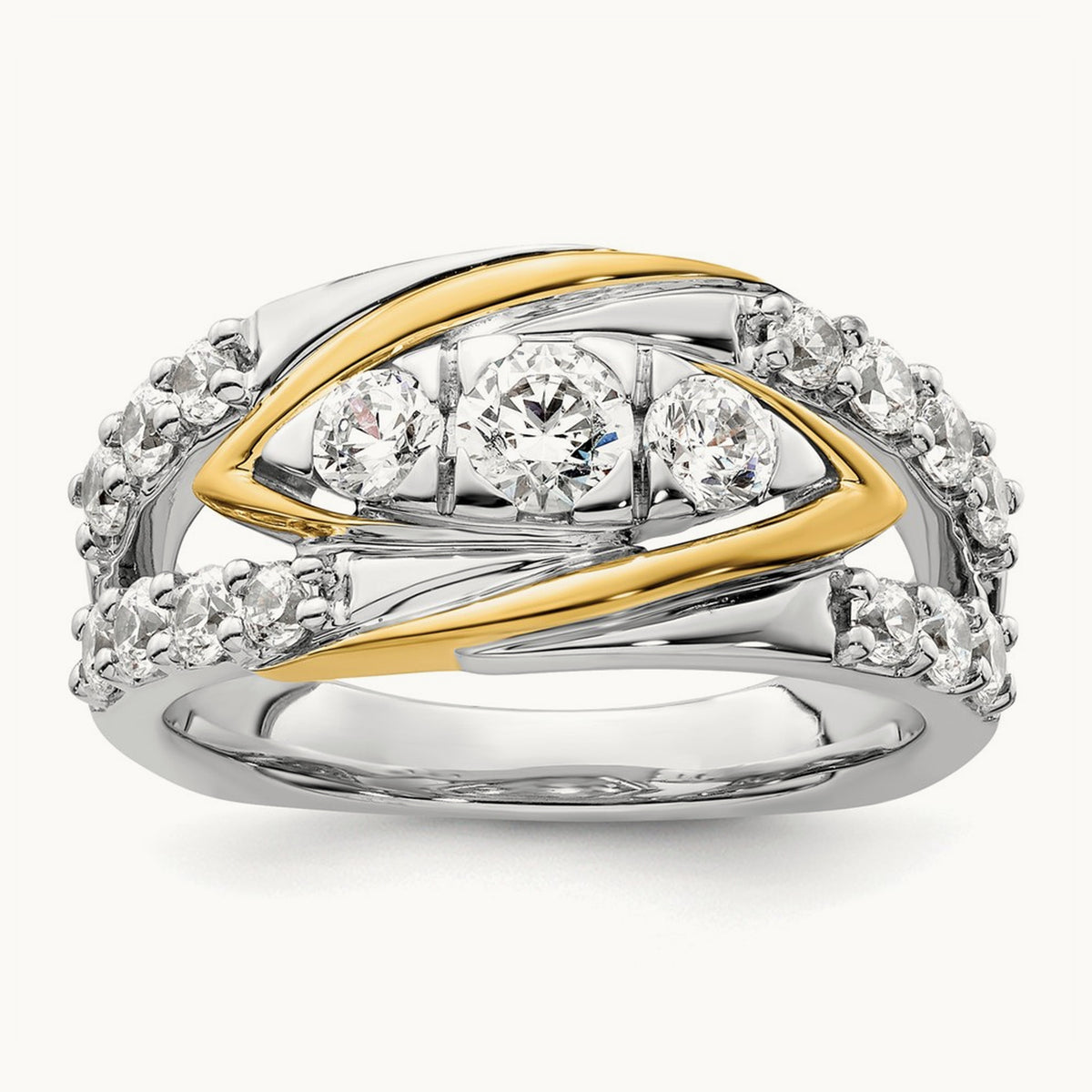 Fashion Ring, 1.25 ct tw Lab-Grown Diamond