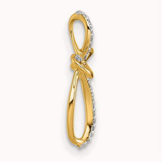Diamond Cross Chain Slide — 18.1mm