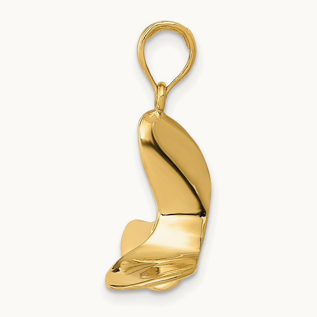 Polished 3-D Propeller Pendant — photo set