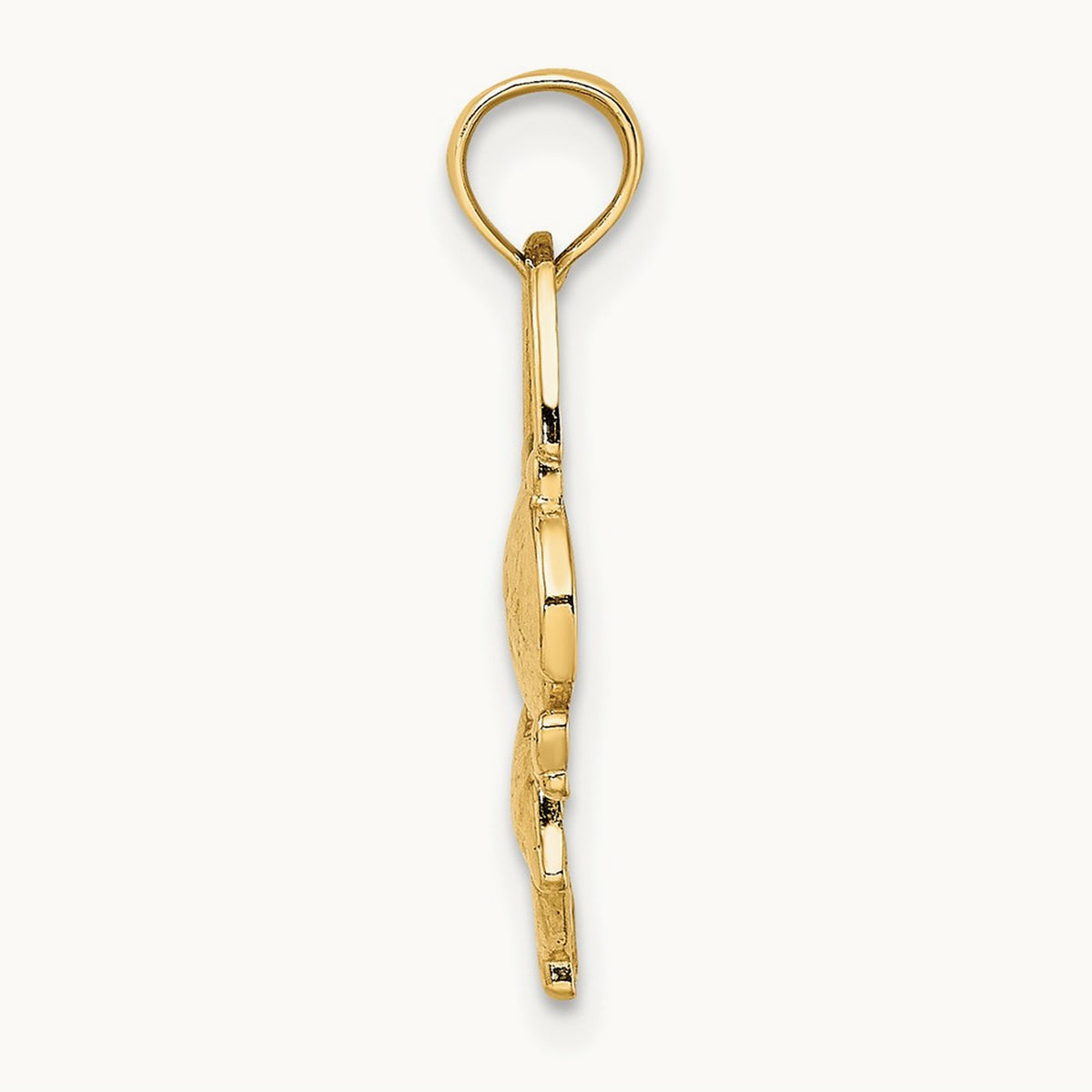 Girl with Jump Rope Charm, 14K
