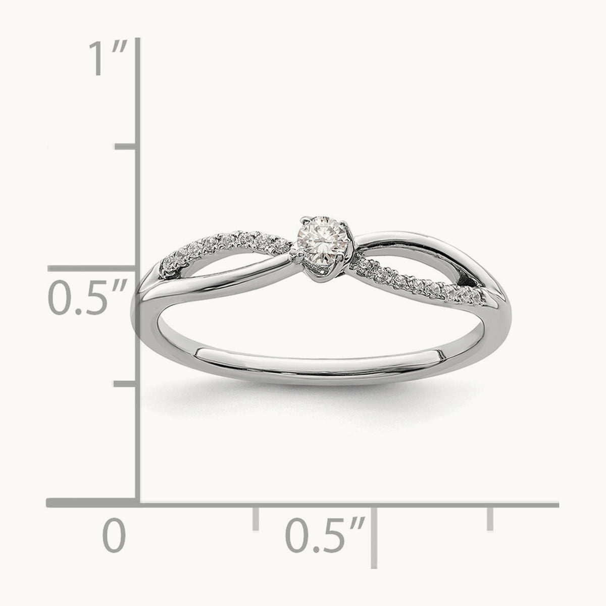 First Promise Diamond Complete Promise/Engagement Ring — photo set