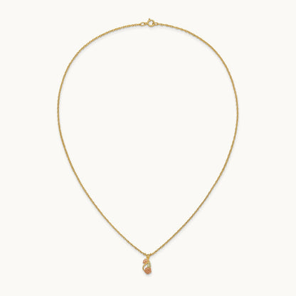 With Gold-filled Chain Black Hills Gold Necklace