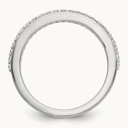 Diamond Band, 14K White Gold