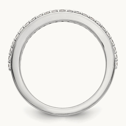 Diamond Band, 14K White Gold