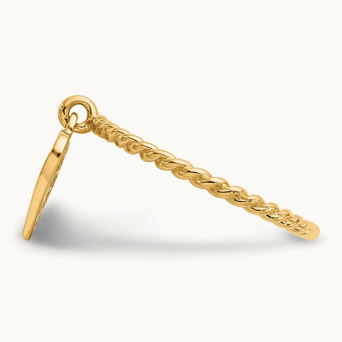 Dangle Heart Ring, 14K