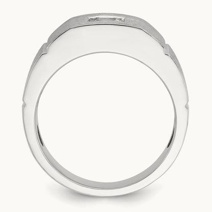 Men's Ring, 0.50 ct tw Lab-Grown Diamond