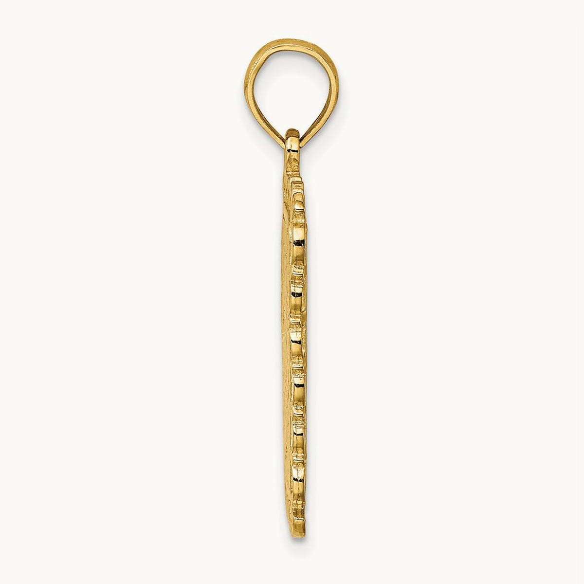 King Playing Card Charm, 14K