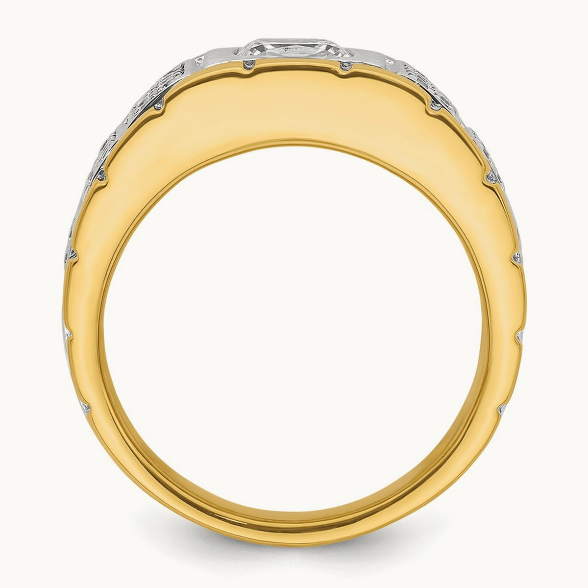 Men's Ring, 1.50 ct tw Lab-Grown Diamond