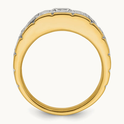 Men's Ring, 1.50 ct tw Lab-Grown Diamond