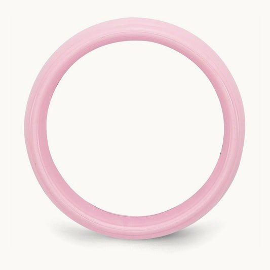 Polished Band, 8mm, Ceramic Pink