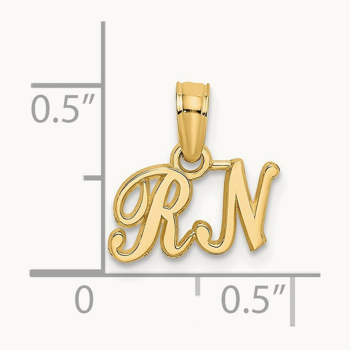 RN Charm, 14K