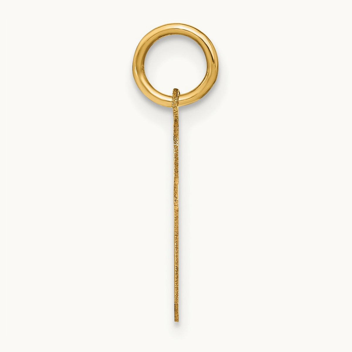 Lowercase Initial Pendant — F