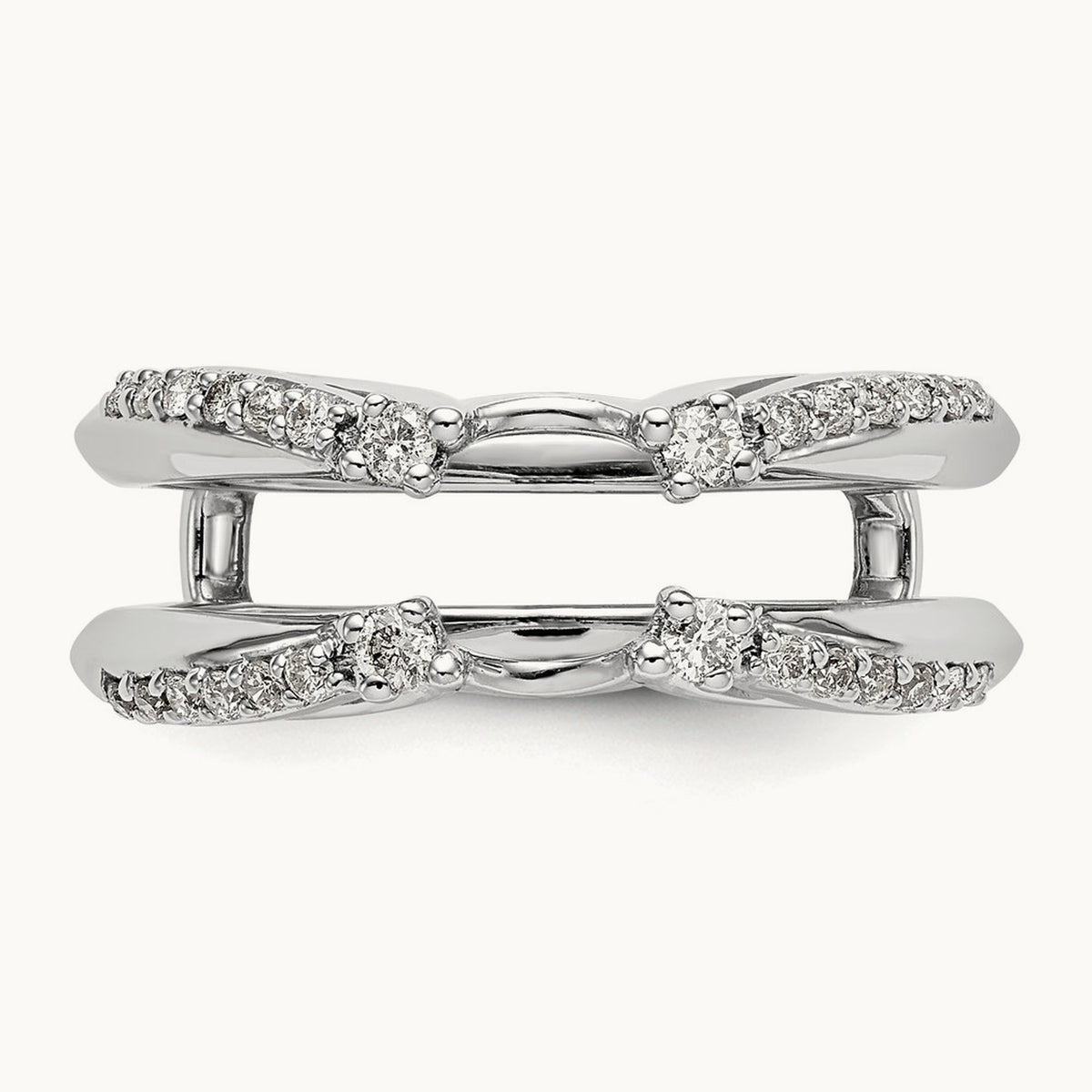 Diamond Guard, 14K White Gold