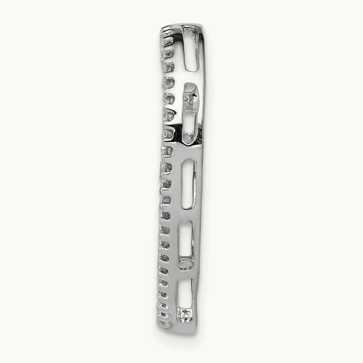 1/4ct. Diamond Heart Chain Slide — photo set