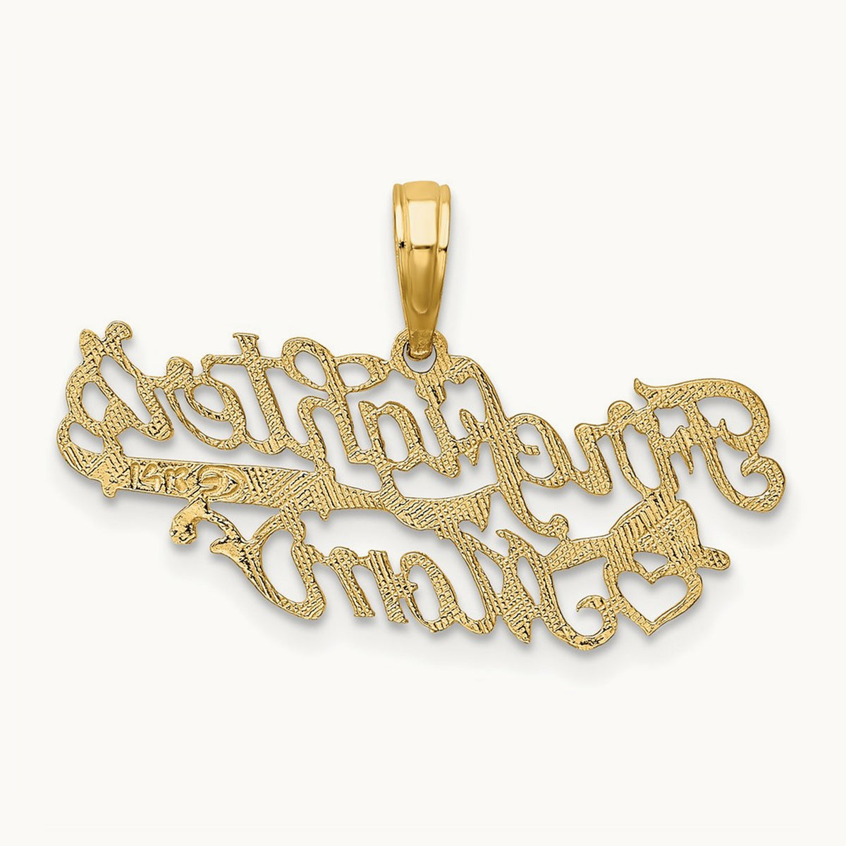 FIREFIGHTER'S MOM Charm, 14K