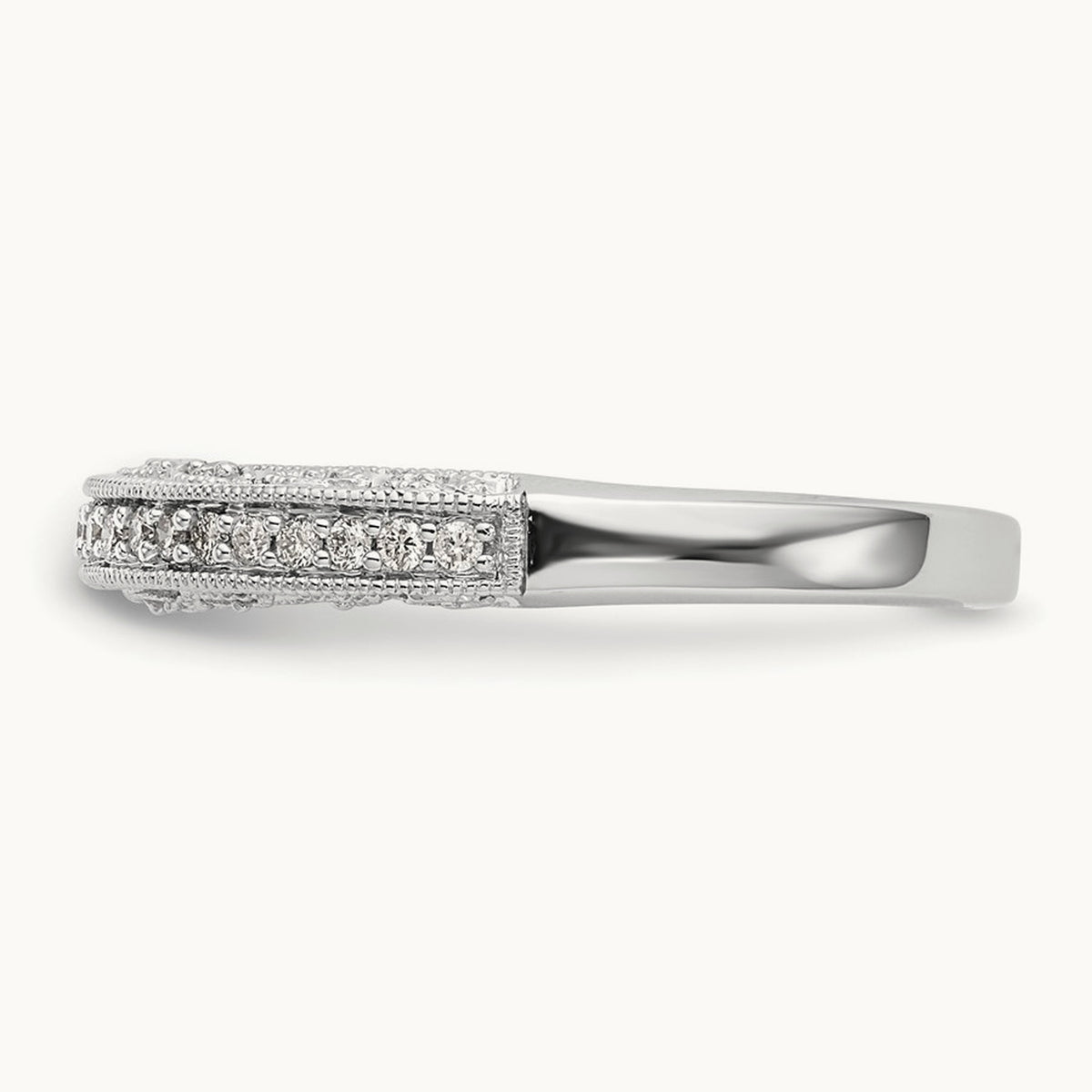 Diamond Band, 14K White Gold