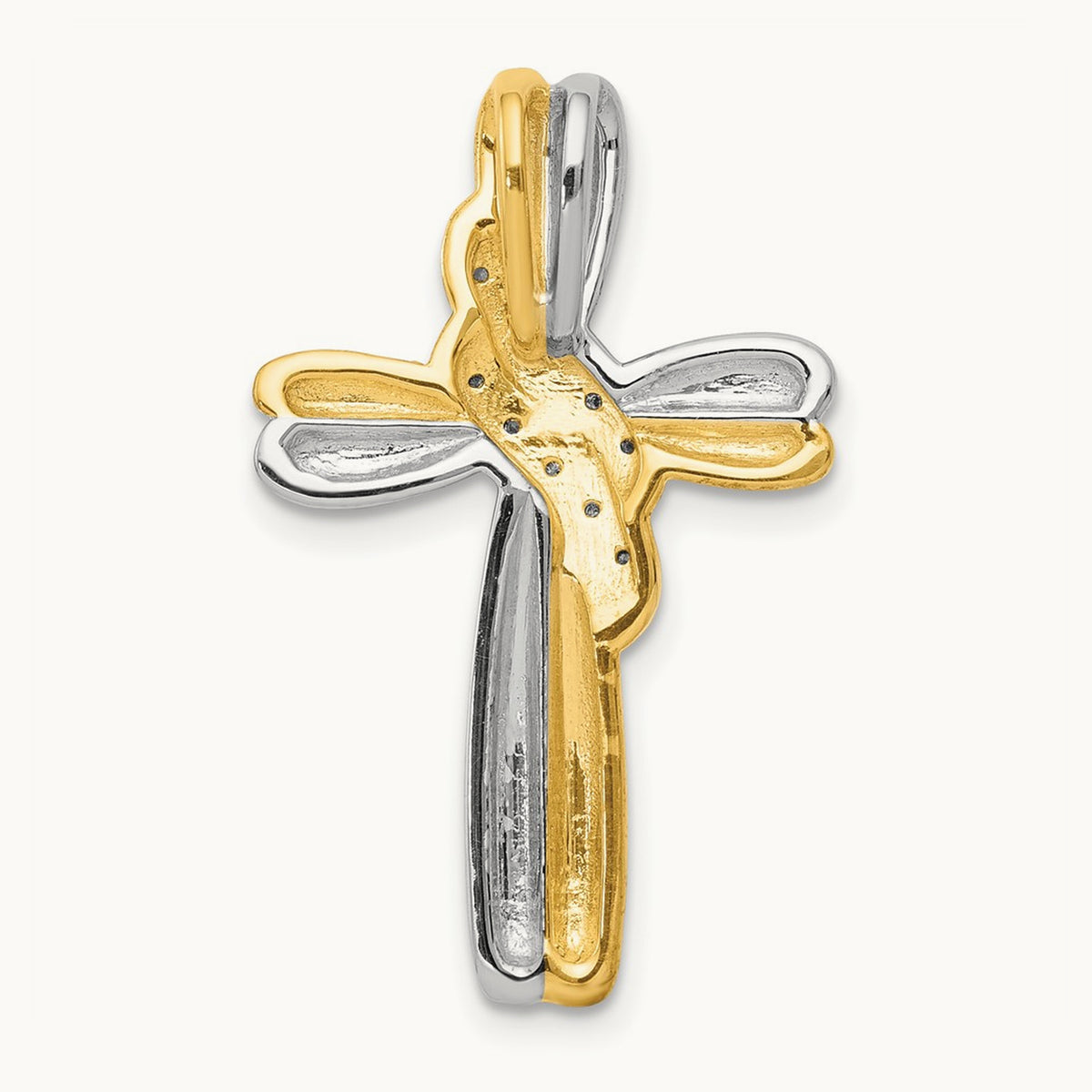 Diamond Cross Pendant — photo set