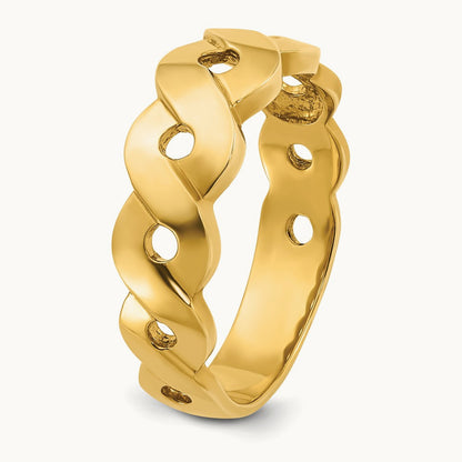 IBGoodman Men's Infinity Design Ring, 14K