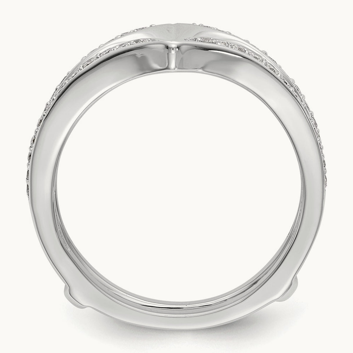 Diamond Guard, 14K White Gold