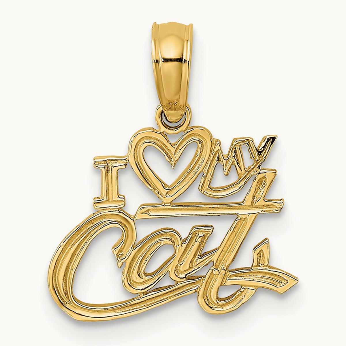 I HEART MY CAT Charm — photo set