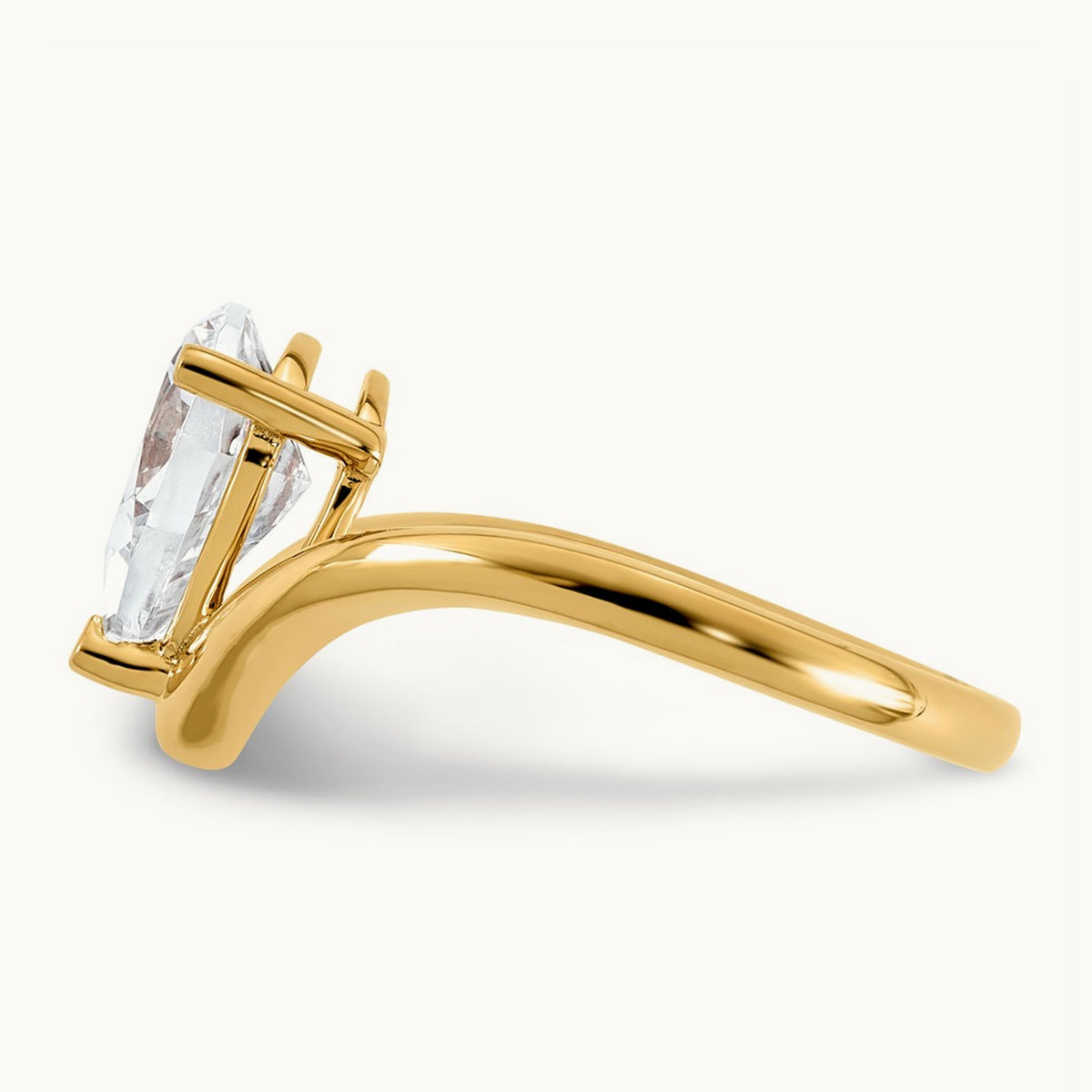 Pear Ring, 1.50 ct tw Lab-Grown Diamond