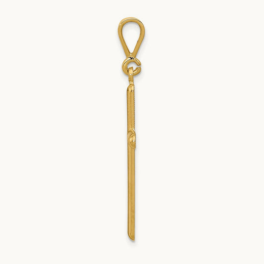 Cross Pendant, 14K