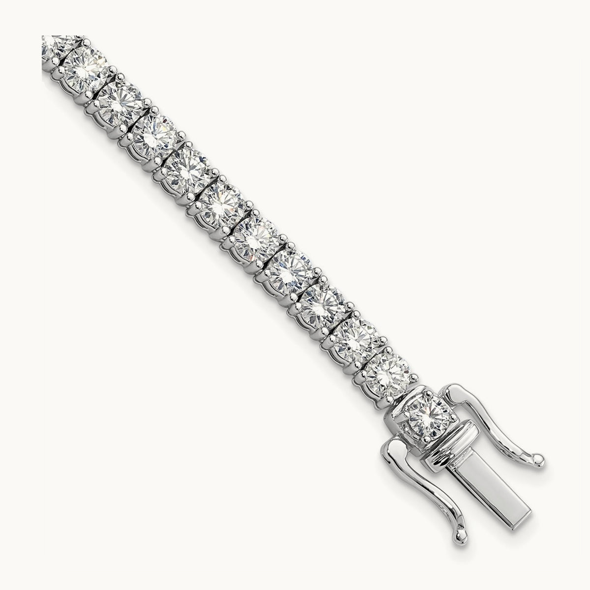Tennis Necklace, 32.00 ct tw Lab-Grown Diamond