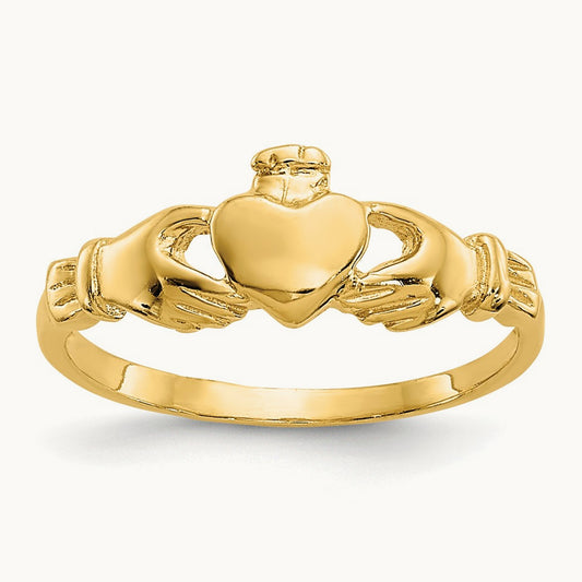 Madi K Claddagh Baby Ring, 14K