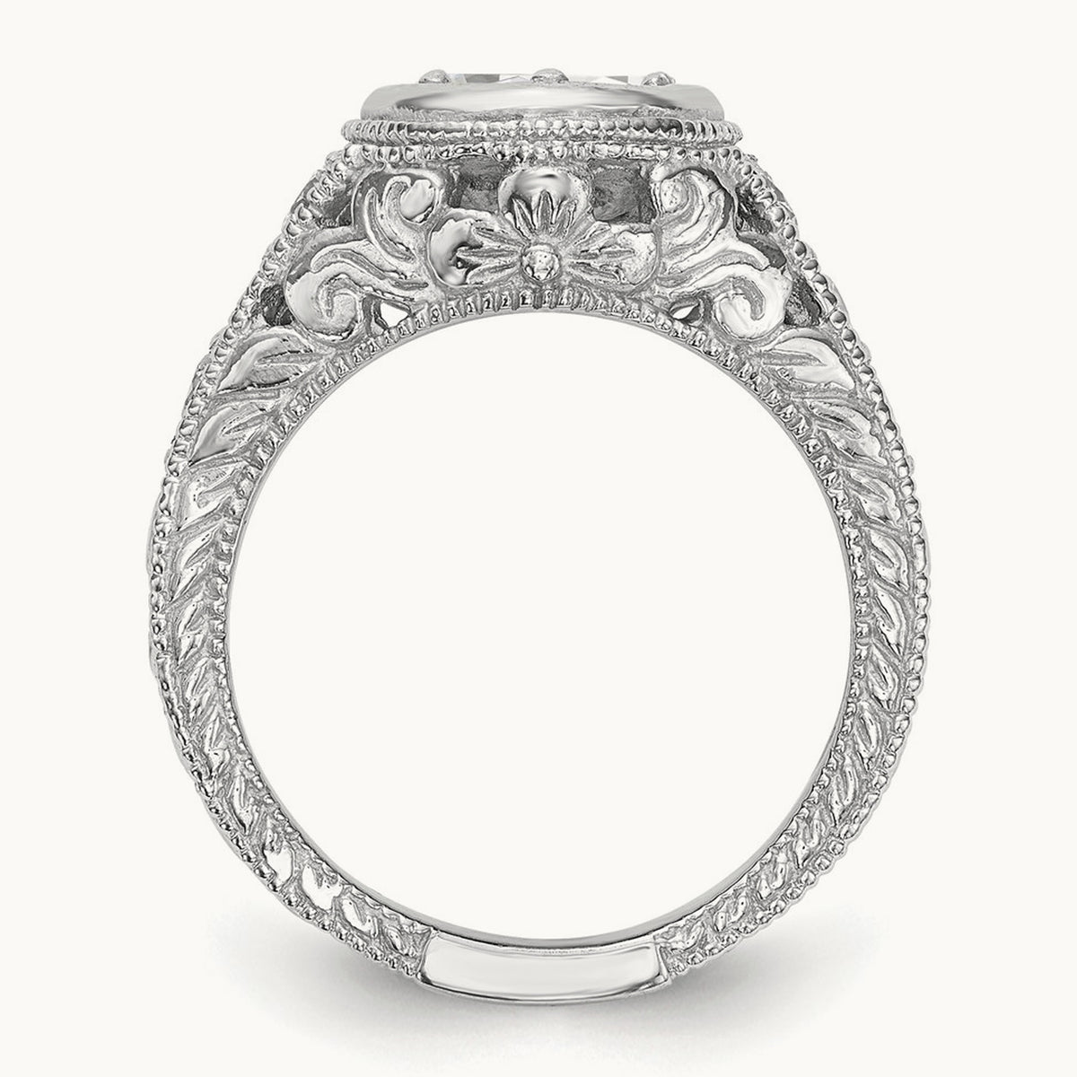Semi-Mount Engagement Ring — 2/5 ct, 7
