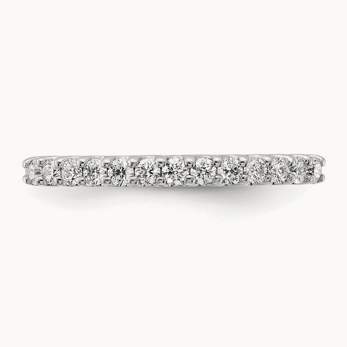 Diamond Band, 14K White Gold