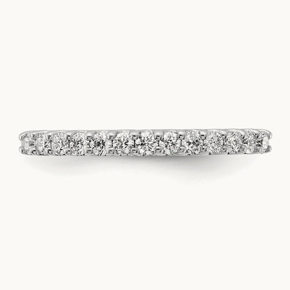 Diamond Band, 14K White Gold