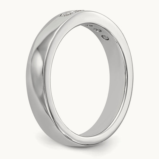 5-Stone Diamond Channel Band — 0.29 ct tw, 6