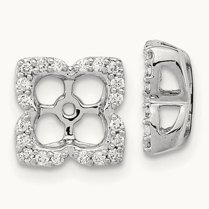 Diamond Earring Jackets — 8mm