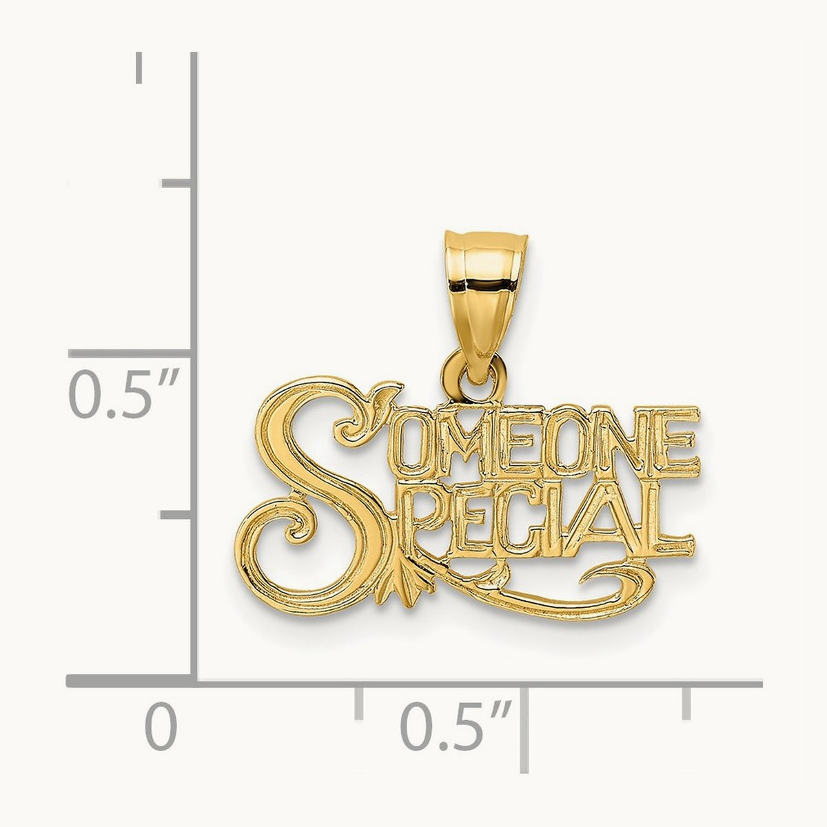 SOMEONE SPECIAL Charm, 14K