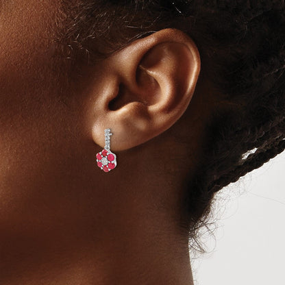Ruby and Diamond Earrings — photo set