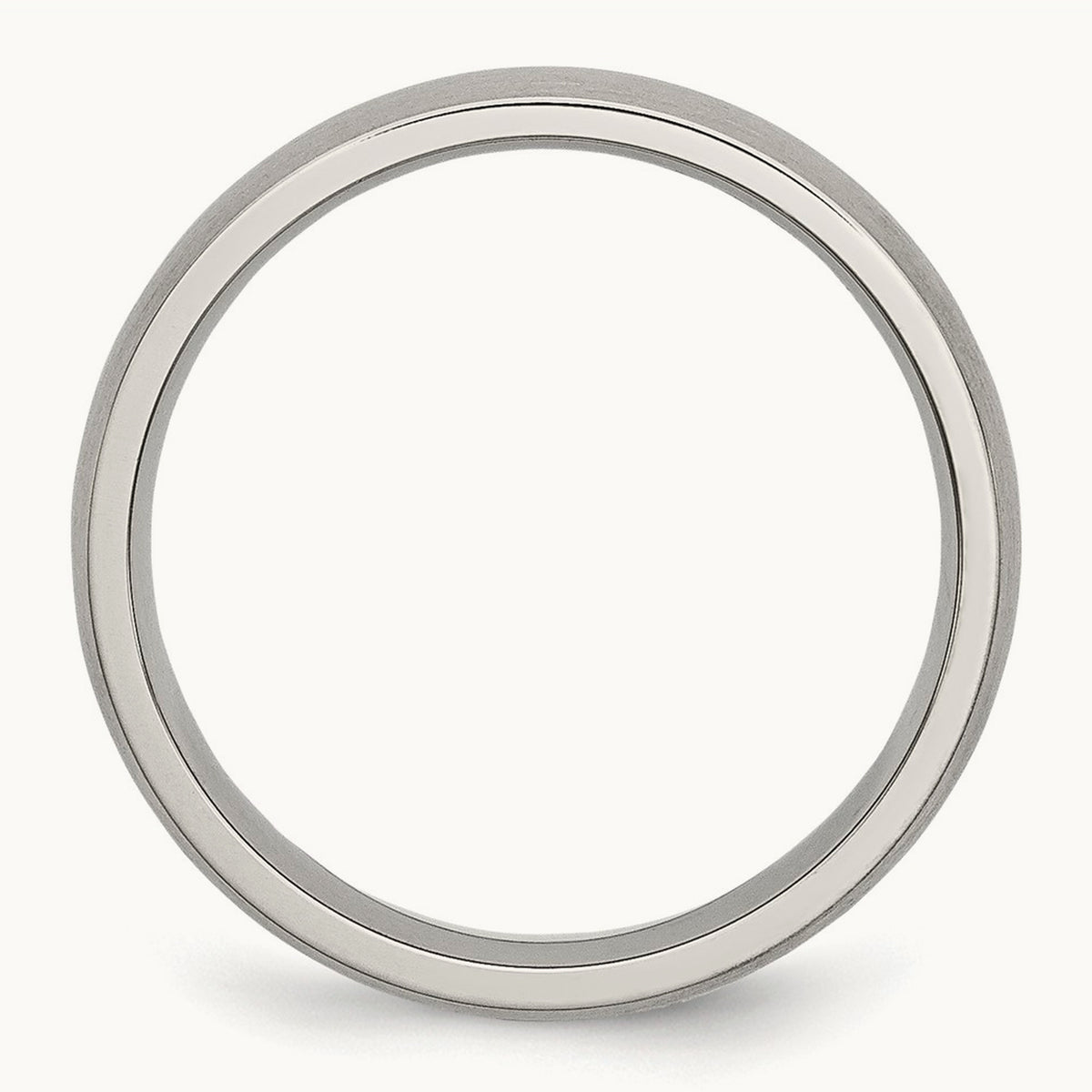 Brushed Half Round Band — 5mm (2)