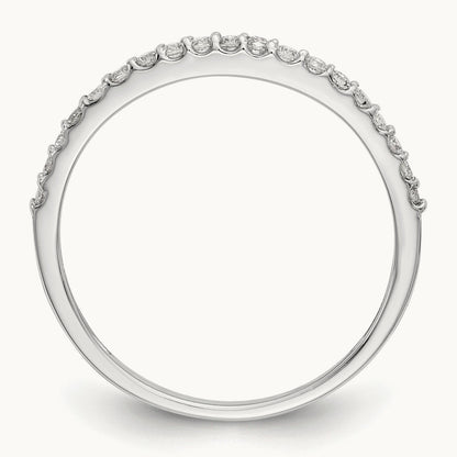 Diamond Band, 0.20 ct tw, 14K Gold — 14K White Gold