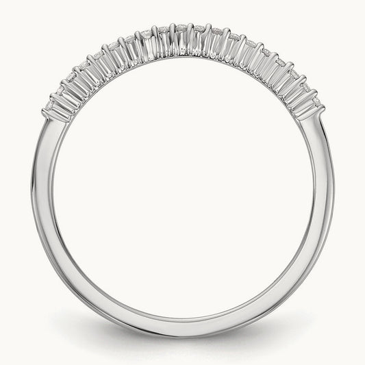 Diamond Band, 14K White Gold