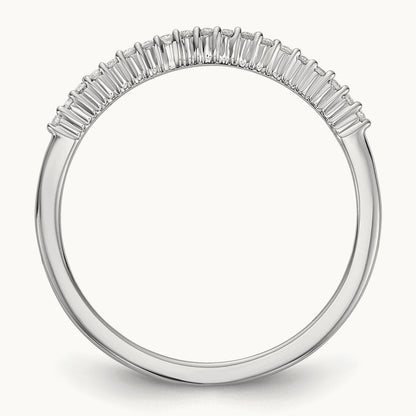 Diamond Band, 14K White Gold