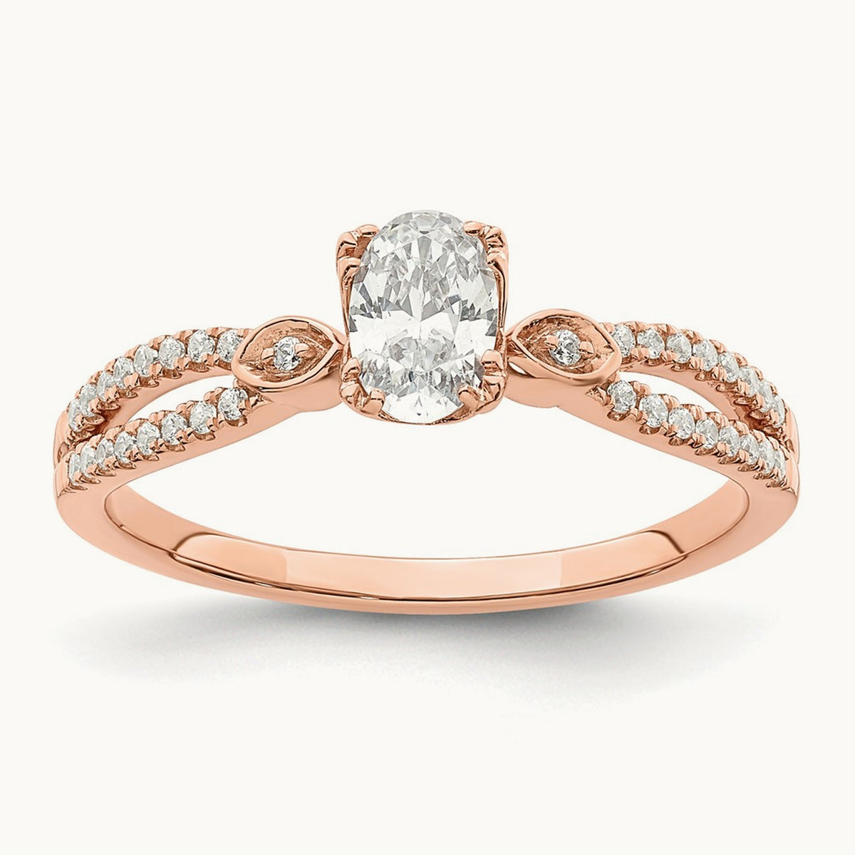 Oval Semi-Mount Engagement Ring, 1/2-2 ct