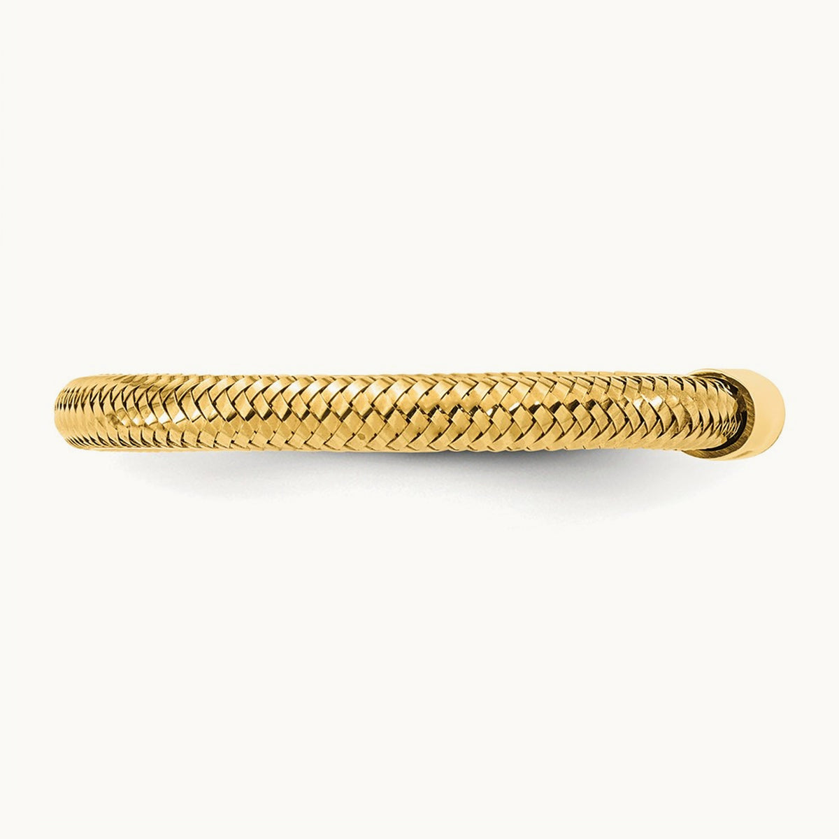 Mesh Stretch Ring, 14K
