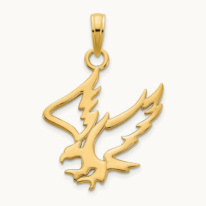 Eagle Pendant, 14K