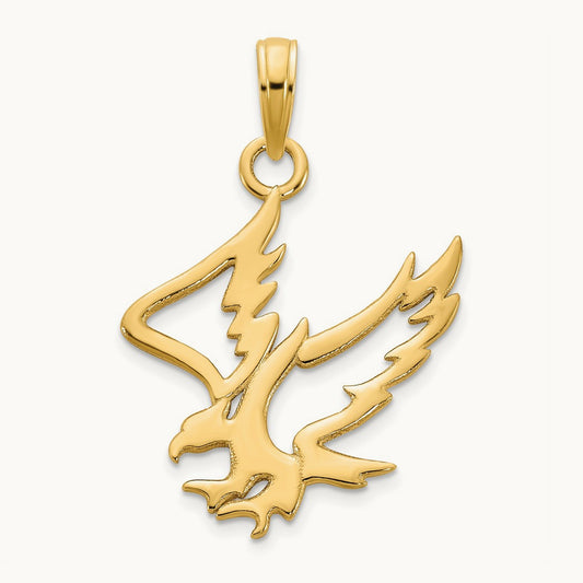 Eagle Pendant, 14K